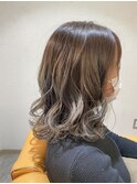 tuuli☆20代30代40代小顔ミディアム外ハネボブアッシュ