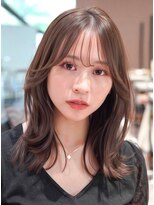 アンアミ シブヤ(Un ami shibuya) 【Unami shibuya】TOMI 艶小顔ヘア　グレージュ