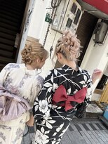 ヘアビューティースタジオ ラルガ(Hair beauty studio Raruga)&nbsp;ヘアセット！