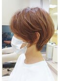 イルミナカラー　ショートボブ