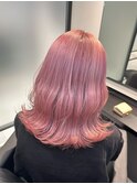 淡めピンク/ピンクカラー/ハイトーン/池袋