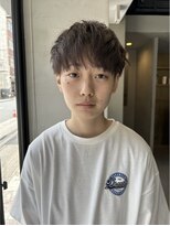 ヘアー アイス ルーチェ(HAIR ICI LUCE)&nbsp;女性刈り上げ ツーブロック 透明感カラーダブルカラー 山中