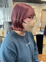 ヘアーアンドメイク ビス(HAIR&MAKE bis) やっぱりピンクはかわいい！【井澤彩】