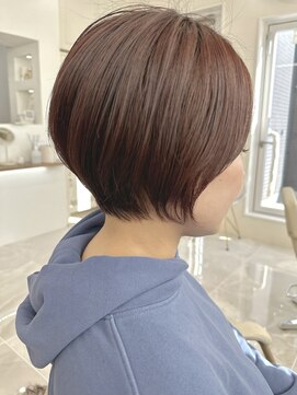 ザシー おおたかの森(The C) 30代40代50代◎ピンクブラウン×丸みショート