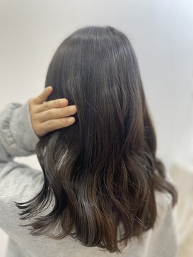 ラビス クローバー(Lovis clover) 《RIN》ブルーパープル×ハイライト【熊谷/ダブルカラー】