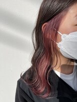 リミックスヘアー(Re:mix hair)&nbsp;インナーカラー×ピンク