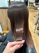 アパートメントヘアー&nbsp;髪質改善ヘアカラー酸性ストレート縮毛矯正
