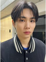 リークフー(Ree cu fuu)&nbsp;韓国マッシュオリーブベージュ透明感カラーカルマパーマ