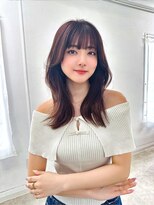 ラフィス ヘアー センス 広島袋町店(La fith hair SEnSE) 【La fith】くびれヘア×韓国風×ふんわりシルエット