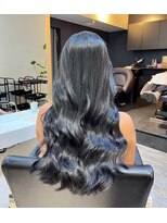 ブレンド 渋谷(BLend)&nbsp;縮毛矯正.レイヤーカット.ブルーブラック.髪質改善. ヘアカラー