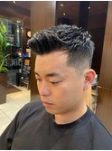 フェードパーマ　アイロンパーマ