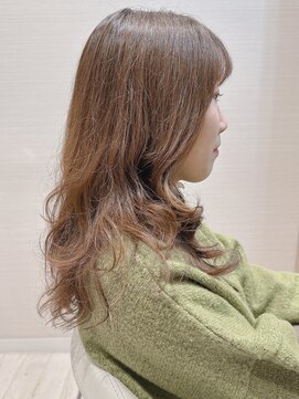 コーエン(cowen) 大人かわいい☆お手入れ簡単コテ巻き風ゆるふわロングパーマ♪