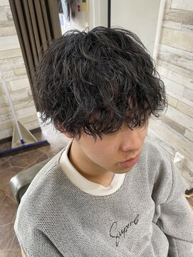 ハルクファースト 札幌(HRK 1st.) 札幌大通りメンズショートパーマカットスパイラルパーマ