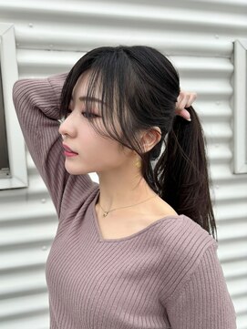 コアレス キョウト(COALESS kyoto) 韓国ヘア/レイヤーカット/前髪/顔周りカット/顔周りレイヤー