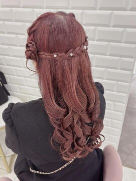 リルミー(Lilme) 編み込み片耳ひつじヘア＊まゆ