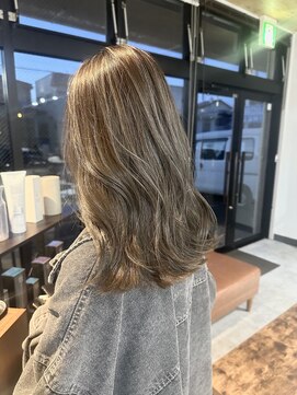 ナズ 函館昭和店(Na'z) 函館／グレージュ／ハイライト