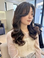 エフィールリアモ(afeel riamo)&nbsp;大人可愛い！くびれコテ巻き風パーマ！