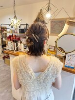 ナビ(nabi)&nbsp;ハーフアップ