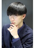 サラっと刈り上げマッシュ