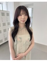 ビジョン オールヘアー(VISION:ALL HAIR) 顔まわりレイヤーカット × ウェーブヘア
