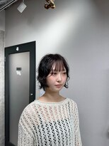 ヨペ(yeope)&nbsp;【ノンアルカリ・無造作パーマ】ボブレイヤーにパーマで立体感を