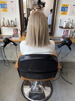 ラックセカンドスペース(LUCK 2nd SPACE)&nbsp;【色落ちホワイト】ホワイトベージュ/ベージュ/ケアブリーチ