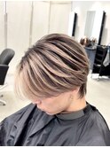 ツーブロックマッシュマッシュメンズヘアスタイルサーフカール