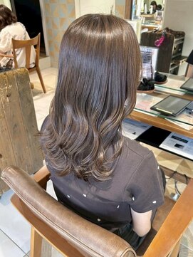 バブ バイネオリーブ(Bab by neolive) ハイライトカラー/くびれヘア/夏/サーフカール/自由ヶ丘