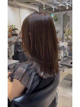 フォト 新宿(foto) くびれヘア/オリーブグレージュ