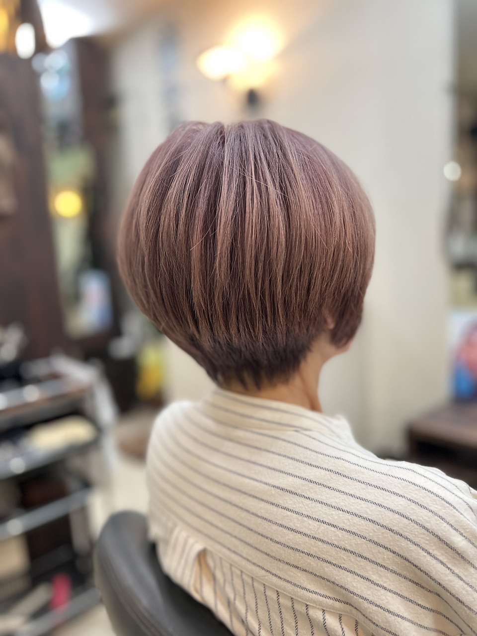 オルオル(OLUOLU) お直しカットの駆け込み寺×70代ショート×ハイライト