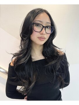 トニーアンドガイ 青山表参道店(TONI&GUY) ロングレイヤーカット艶カラー