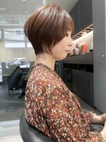 ロンド エメ 柏(Lond aimer)&nbsp;ショートボブ髪型40代50代60代絶壁解消小顔ショート白髪ぼかし柏