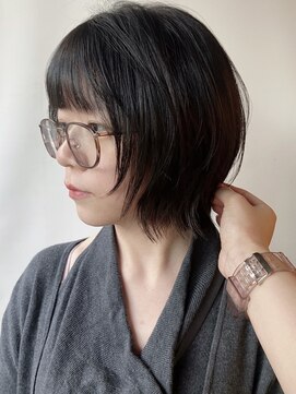 モリオフロムロンドン 原宿本店(morio from London) 【morio原宿】顔まわりレイヤー姫カットウルフ