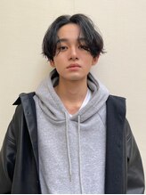 マノン バイ エイチ(MANON by H)&nbsp;【MANON】ラルフカール×メンズパーマ×メンズカット