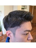 パブリックヘアー&nbsp;大人のアップバングスタイル