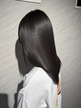 アンベル(ANBEL) ブリーチハイライト髪質改善ダブルカラーレイヤーカット縮毛矯正