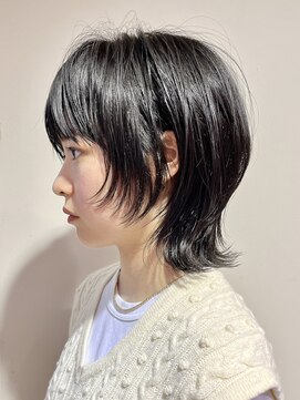 テクネ 天神大名(techne) 天神大名ウルフカットウルフレイヤーくびれヘア今泉