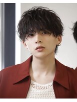 アストラ(ASTRA)&nbsp;MEN’S HAIR/波巻きツイストスパイラル/リバースセンターパート