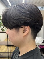 ナム 錦糸町(NAM)&nbsp;MEN’S/リバースセンターパート/ニュアンスパーマ/錦糸町