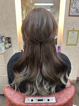 エスエムアールツー(SMR2) エンドカラー/インナーカラー/レイヤー/ウルフカット/顔周り