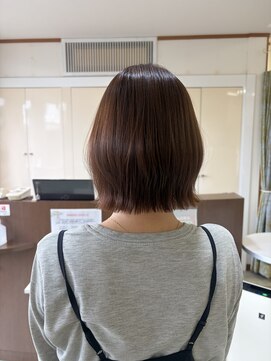 ラグゼ ヘア カミヤ luxe hair CAMIYA 掛川店 縮毛矯正×ボブレイヤー