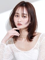 ラフィス ヘアー バンビ 近鉄奈良店(La fith hair bambi) 【La fith】くびれボブ×顔回りレイヤー×シースルーバング