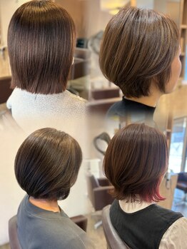モップアップ(Mop up)の写真/【オーガニックカラー使用★】白髪染めで明るい色に染めたいあなた必見です!≪Mop‐up≫でおしゃれに変身♪