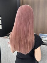 シーナ バイ マグ(siina. by Mag)&nbsp;ケアブリーチ透明感ピンクカラー髪質改善艶髪秋カラーレイヤー