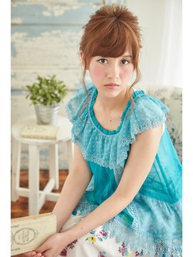 フェリシータ 緑地公園店(felicita) 結婚式,二次会,パーティーOK!ウェービーねじりルーズアップ