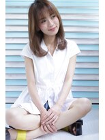 オウル(Owll)&nbsp;大人柔らか鎖骨ライン[mignon]小顔シースルーバング