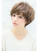 大人かわいいスタイリッシュショートボブ