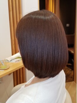 ヘアー リラクゼーション リード(hair relaxation Lead)の写真/お出かけ前のスタイリング時間を短縮！毎日のセットが手軽に出来る、【Lead】の縮毛矯正・ストレート☆