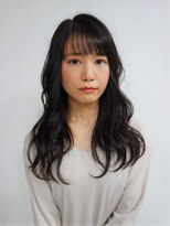 フラココ 荻窪店(hurakoko trico)&nbsp;和泉美佳　黒髪セミロング モテ髪 ウェーブ