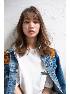 アンジェリカ 難波店(ANGELICA) ANGELICA フロントレイヤー　シースルーバング　オルチャン風